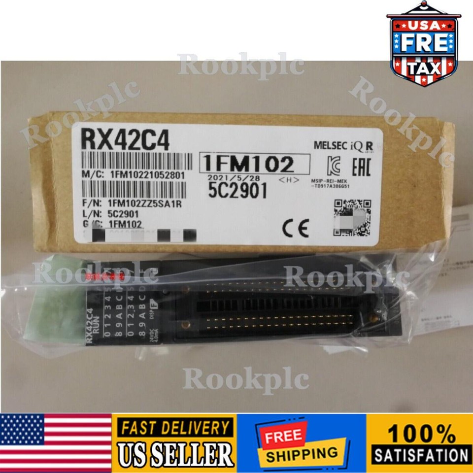 1PC New Mitsubishi RX42C4 PLC MODULE In Box Fast Shipping | eBay