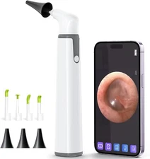 3.9mm Ultra-Thin WiFi Ear Scope Camera Otoscope Camera with Ear Wax Removal Tool