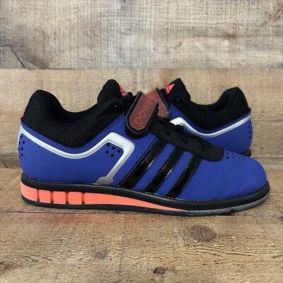 Adidas Powerlift Size Mens Purple Lace Up Weightlifting Strap Shoes  B39759