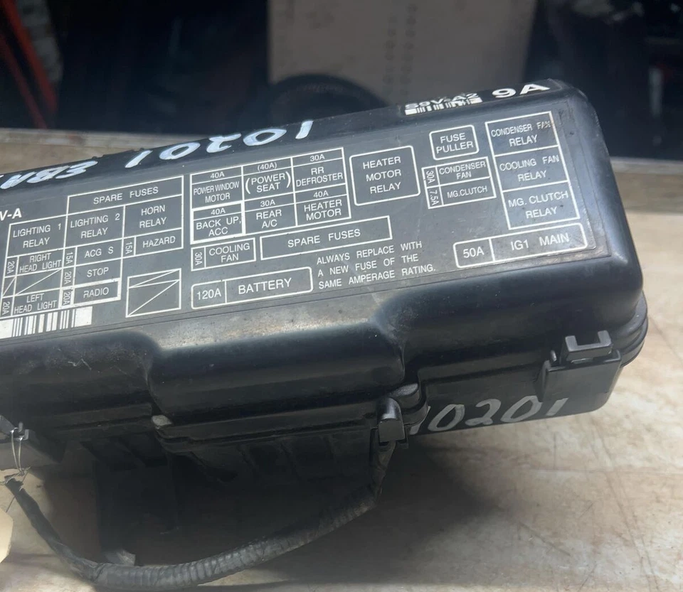 Honda Pilot LX 2004-08 compartimento del motor caja relé de fusibles conjunto de bloque de circuito Foto 4 de 4