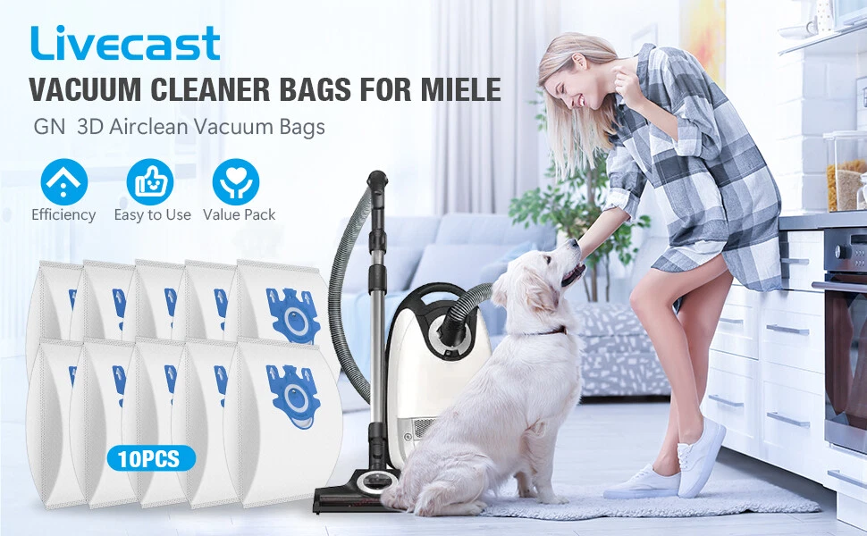 Miele GN Vacuum Bags Miele Canister Vacuums, 59 OFF