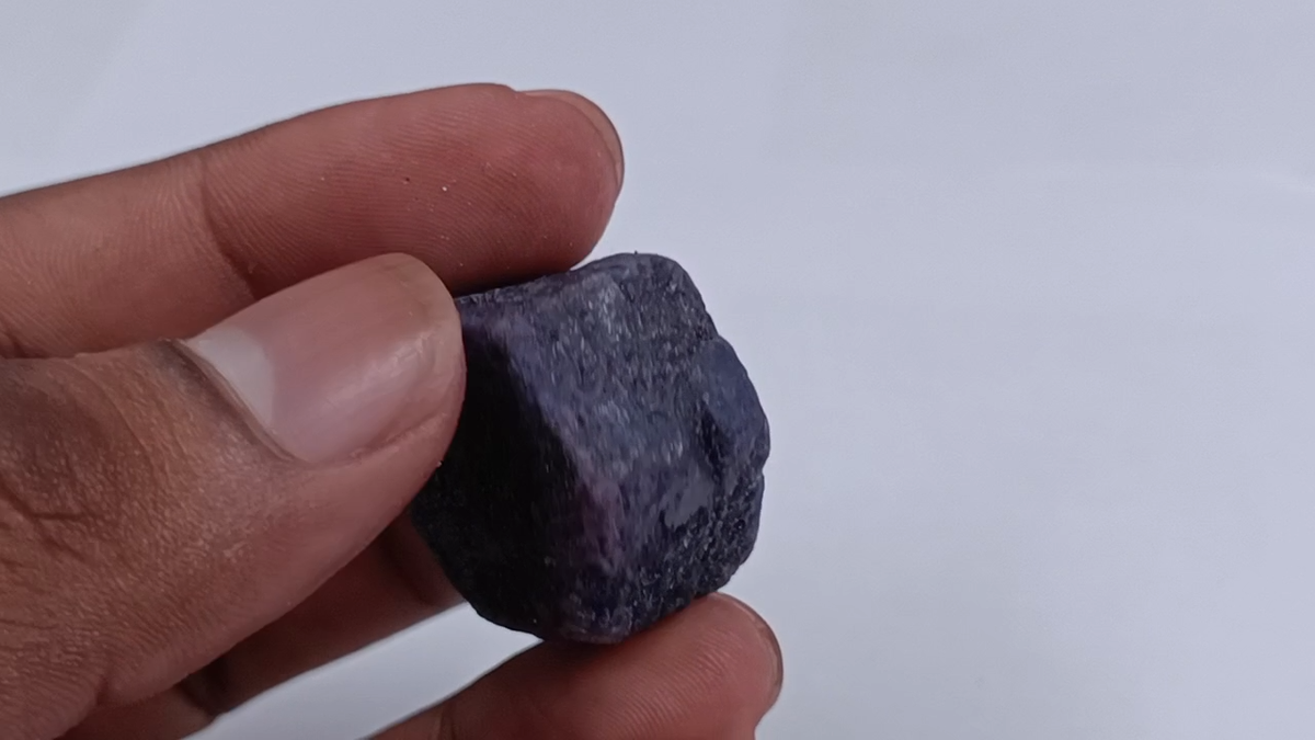 Natural Blue Sapphire Rough 145 Ct Chakri Cut IGL Certified Loose