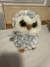 TY Beanie Boos 6" OWLETTE the Owl Plush Stuffed Animal Toy  Ty Heart Tag.