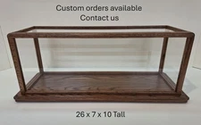 Model/Collectable Wood/Acrylic Display Case  #PP25005 In Stock