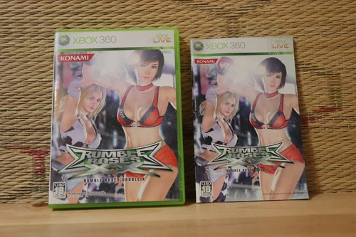 Rumble Rose XX Double X Japan Xbox 360 XB360 Very Good Condition!