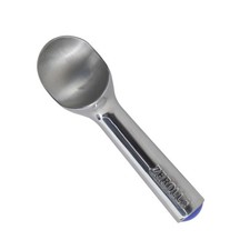 1 PCS #12 3 oz. Blue End Cap Aluminum Zerolon Ice Cream Scoop Dessert