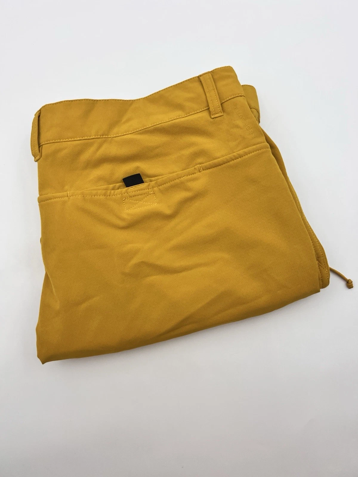 The North Face Shorts Men 38 Yellow Rolling Sun Flashdry Pockets Hiking NF0A3T2Q
