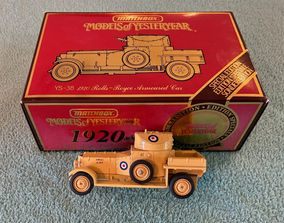 Models of Yesteryear Rolls-Royce Armored Car Special Edition w/ Original Box - Image 2 of 4