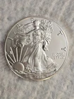 1oz .999 Fine Silver.  2017 Silver Eagle