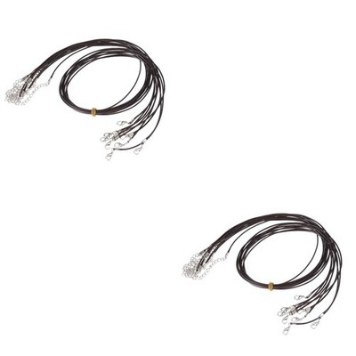  20 stücke DIY Halskette Seil Anhänger Seil Wachsschnur Schmuck Findings String
