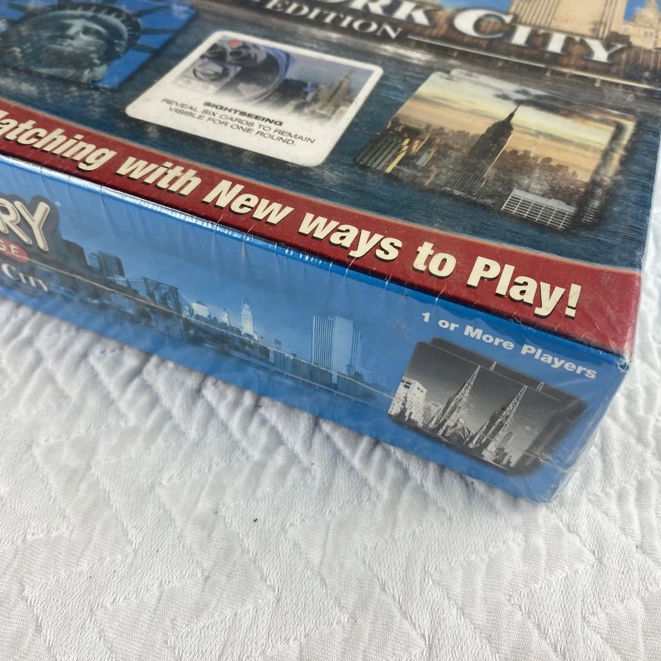 Memory Challenge New York City Edition Game New Sealed USopoly Hasbro NYC Landma - Image 4 of 4