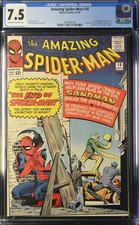 Amazing SPIDER-MAN #18 (1964) CGC 7.5 MARVEL 3RD SANDMAN APP Stan Lee Spiderman