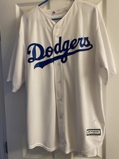 Los Angeles Dodgers Replica Jersey White (USED) Size XL