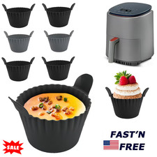 3 Silicone Cake Muffin Cupcake Liners Reusable Baking Cups Chocolate Mold USA