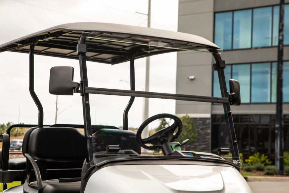 Parabrisas plegable legal para carro de golf RedDot DOT Street para 2024-Up E-Z-GO RXV Foto 3 de 4