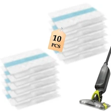 10PCS Disposable Hard Floor Mop Pad Refill for Shark VACMOP VM252 VM200 VM190...