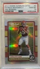 Patrick Mahomes 2017 Donruss Optic The Rookies #7 PSA 10