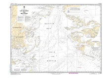 Lady Ann Strait to/à Smith Sound | CHS Chart 7302 (33 x 47)
