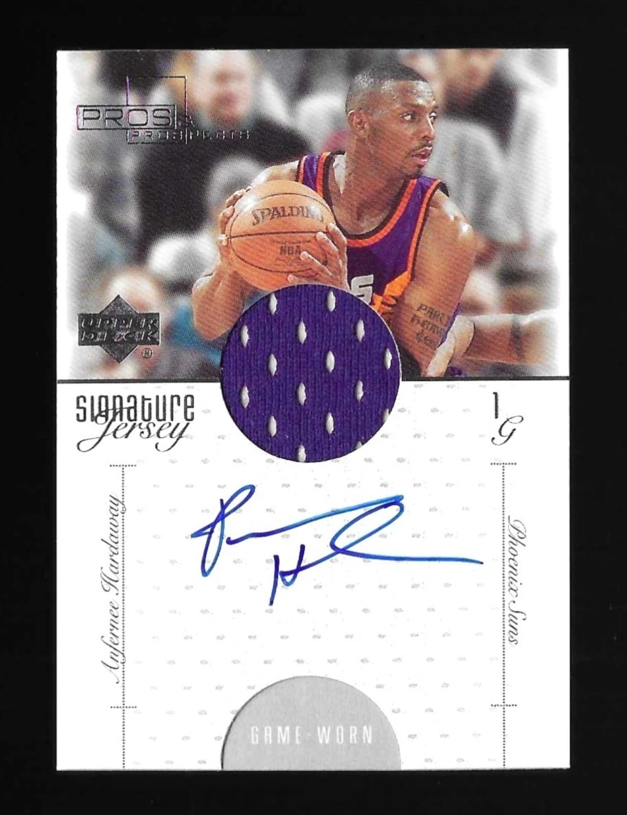 Basketball Anfernee Hardaway Original Autographed Sports Trading