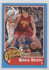 2011-12 Fleer Retro Rookie Sensation Auto Nikola Vucevic #60 Auto r4i