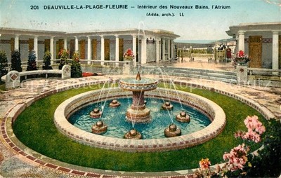 Deauville-sur-Mer Atrium Brunnen