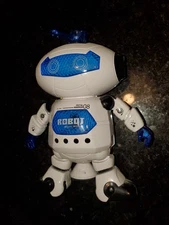 Classic DIGITAL WARRIOR 08 DANCING ROBOT: 7.5" Battery Operated WORKS (KR)