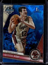 Quinten Post 2023-24 Bowman University Chrome #14 Sapphire