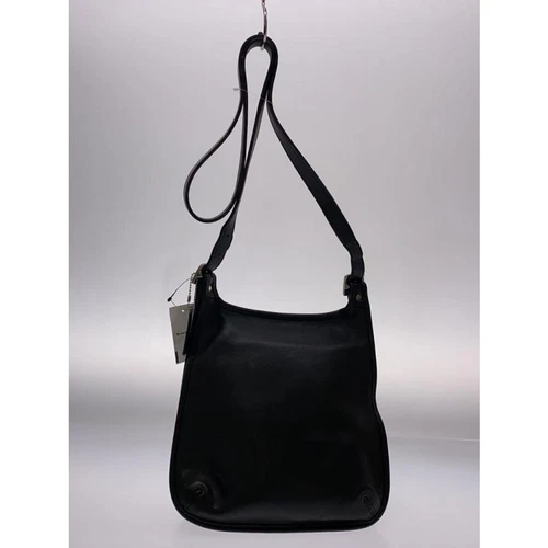 Must Have! Vintage COACH 9135 Small Hippie Flap Crossbody Bag 90s Black Leather - Bild 3 von 6