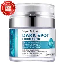 Dark Spot Remover Cream for Face Body Age Spots Melasma Freckles Women Men US