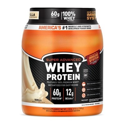 Whey Protein   Vanilla, 1.74lbs