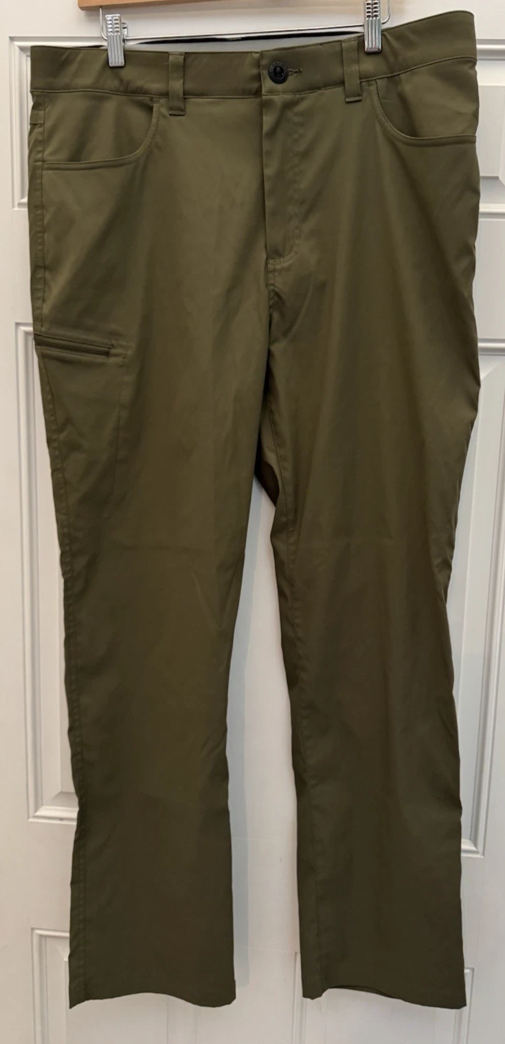 ORVIS Olive Green Trek Water Repellant/Stretch Tech 6-pocket Pants Mens Sz 36x32
Opens in a new wind