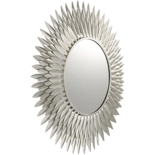 Crystorama BRH-M530-SA Broche 30 X 30 inch Antique Silver Mirror - Picture 3 of 7