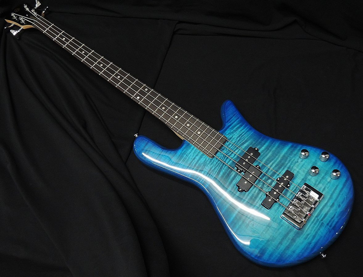 SPECTOR Legend4 Standard BLS Gloss Blue Stain 4-string