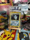 Giovanni’s Gyarados holo Gym Challenge Pokemon Card 5/132 - Ace graded 8 slab