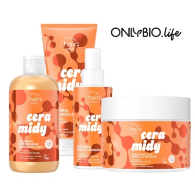 OnlyBio Ceramides Smoothing Regenerating All Hair Care Vegan Only Bio Ceramidy
