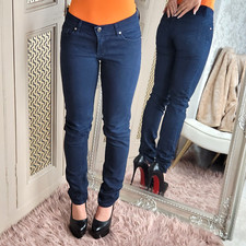 Versace Jeans Couture Blue Denim Jeans Trousers Pants Bottoms IT 41 UK 8 SMALL