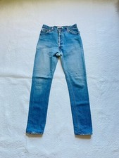 Re/Done Levi Womens 26 Inseam 31" High Rise Jeans Light Wash Skinny Vintage