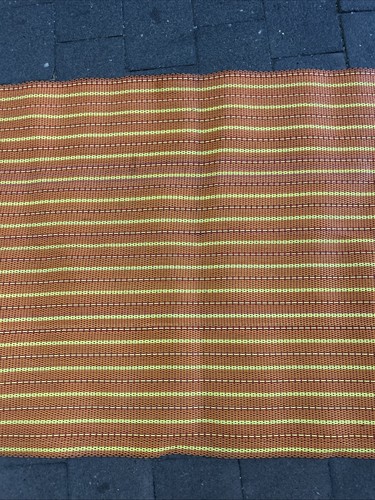 Vintage Australian Supacord MCM Plastic rug runner Mat 165 X 90cm - Picture 4 of 8