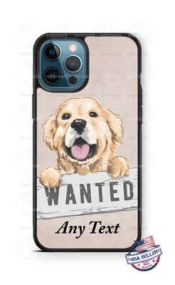 Dog Wanted Mug Shot Personalized Phone Case For iPhone 14 13 Samsung A50 Google