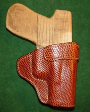 Beautiful Custom Snake Skin Inside Waist Band Holster fits Glock Autos & Similar
