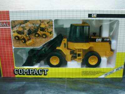 WOW EXTREMELY RARE #184 Caterpillar IT18F Wheel Loader Yellow 1:25 Joal