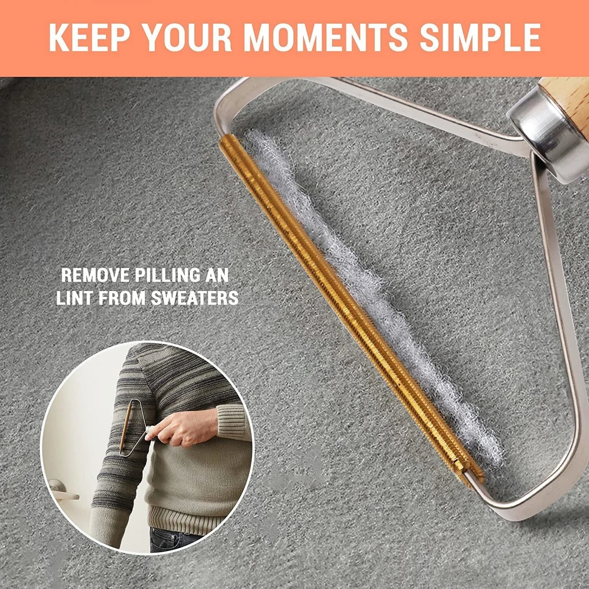 Portable Fuzz Shaver Pet Hair Remover For Carpet, Scraper Tool For Clothes | eBay