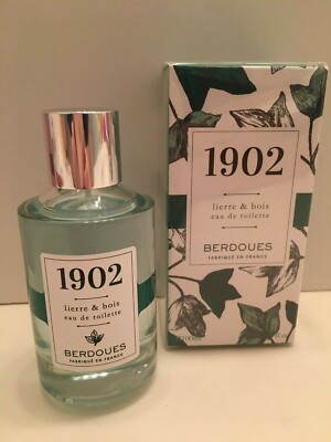 Berdoues 1902 Ivy & Wood Eau De Toilette 3.38 oz / 100 ml New In Box,Sealed