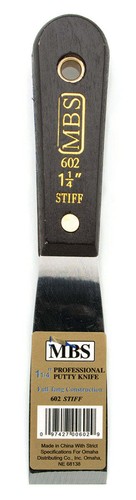Putty Knife 1.25" Stiff Blade Professional Quality - 第 1/1 張圖片