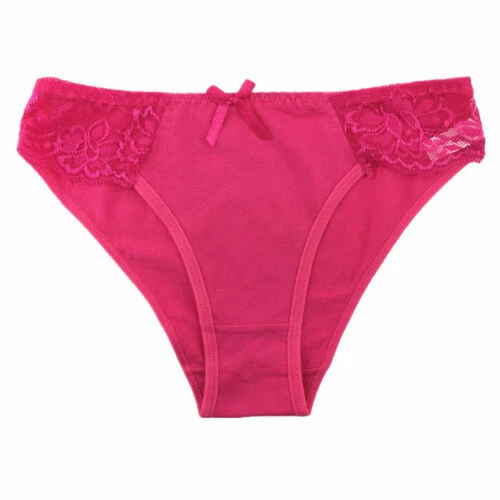Bikini Bragas De Algodón 100% sólido para De mujer