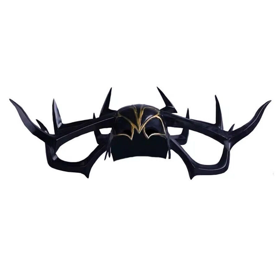 Thor: Ragnarok Goddess of Death Hela Soft PVC Mask Headwear Cosplay Helmet Props - Image 2 of 4