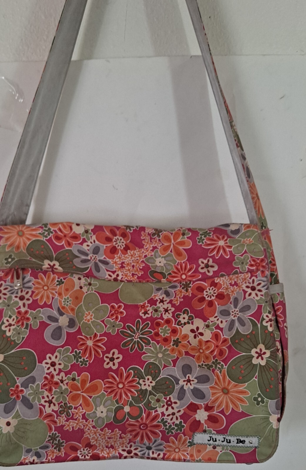 Floral Jujube Diaper Bag with Shoulder Strap and Multi Dividers for Travel-image