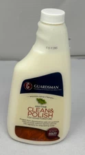 Guardsman Clean & Polish Wood Furniture 16oz Woodland Fresh IV Sunblock 90% FULL