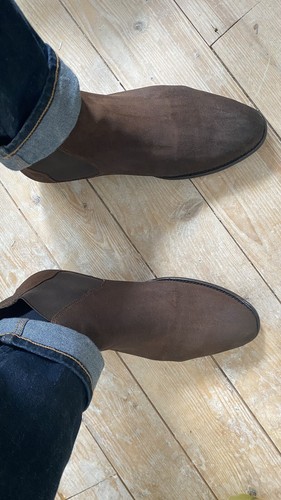 tan Suede Chelsea Boot 