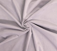Lilac Corded Stretch Velvet Velour Fabric By The Yard 220 GSM